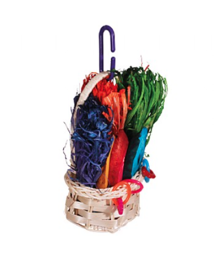 Mini Foraging Basket Parrot Toy